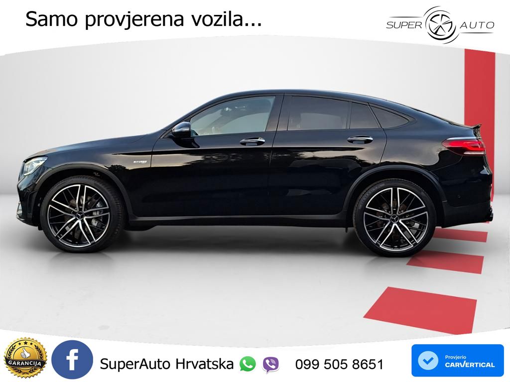 Mercedes GLC Coupe AMG 43 V6 (390 KS) 4MATIC TCT ZRAČNI+ACC+GR SJED+KAM