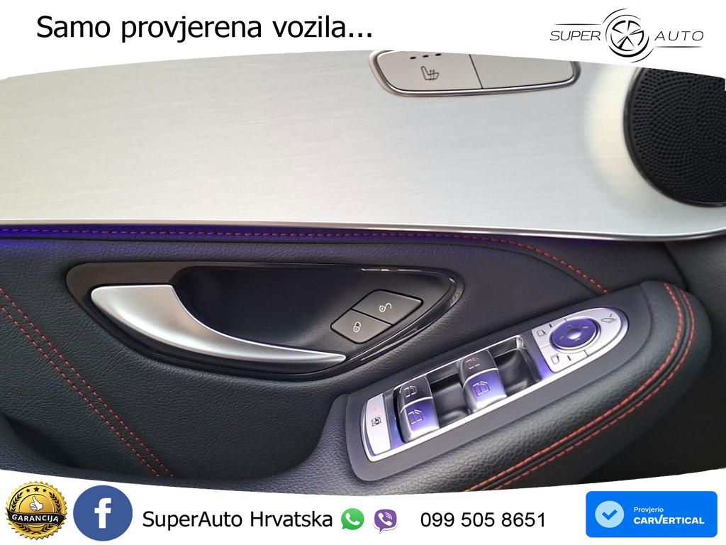 Mercedes GLC Coupe AMG 43 V6 (390 KS) 4MATIC TCT ZRAČNI+ACC+GR SJED+KAM