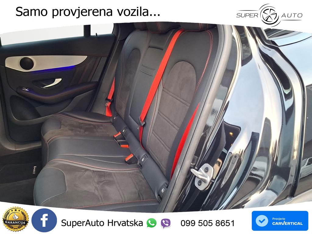 Mercedes GLC Coupe AMG 43 V6 (390 KS) 4MATIC TCT ZRAČNI+ACC+GR SJED+KAM