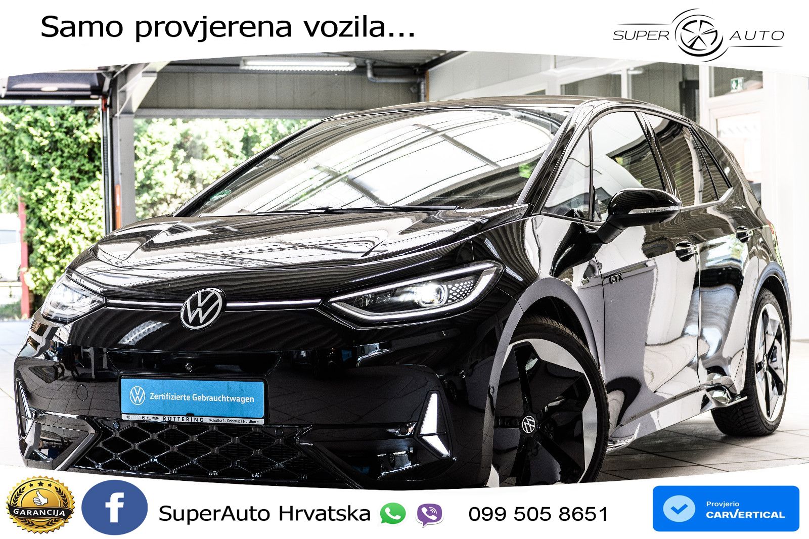 Volkswagen ID.3 GTX 84 kWh (286 KS) LED+GR SJED+ACC