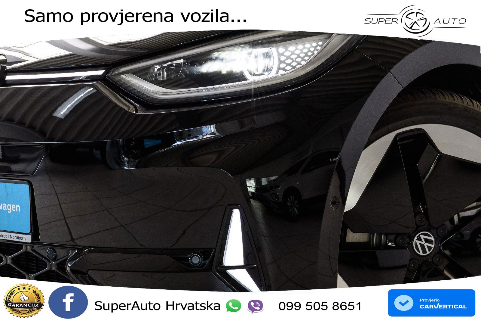 Volkswagen ID.3 GTX 84 kWh (286 KS) LED+GR SJED+ACC