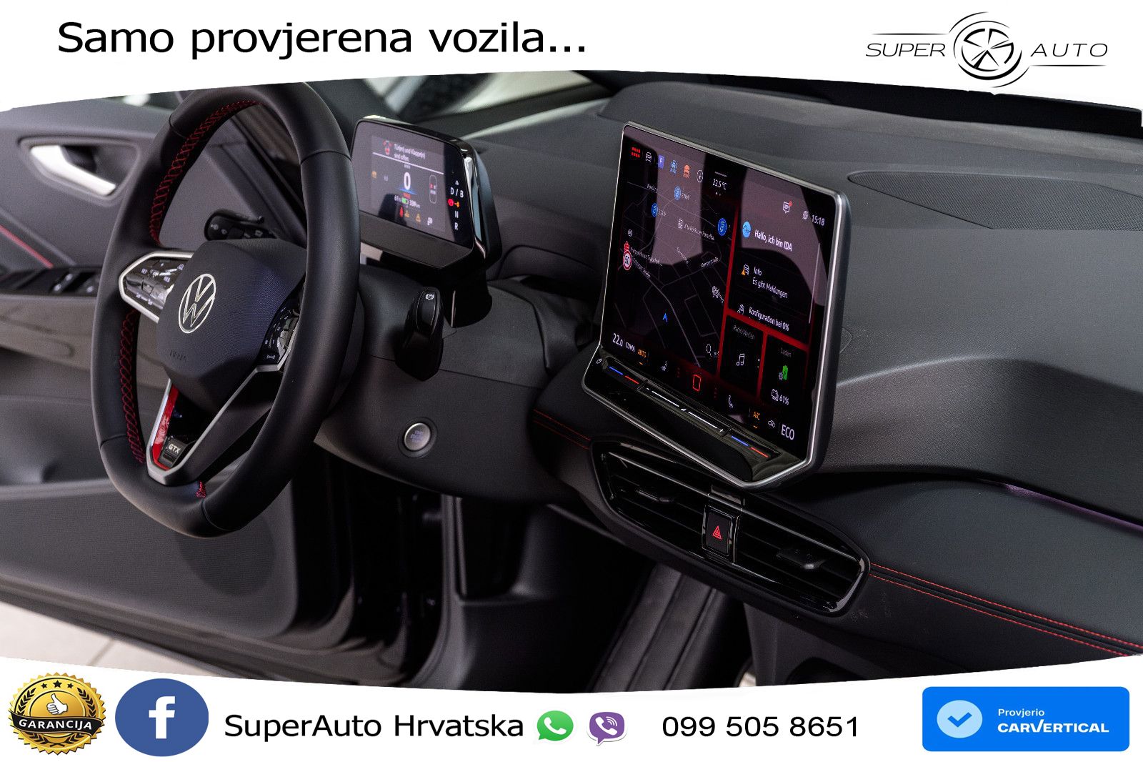 Volkswagen ID.3 GTX 84 kWh (286 KS) LED+GR SJED+ACC