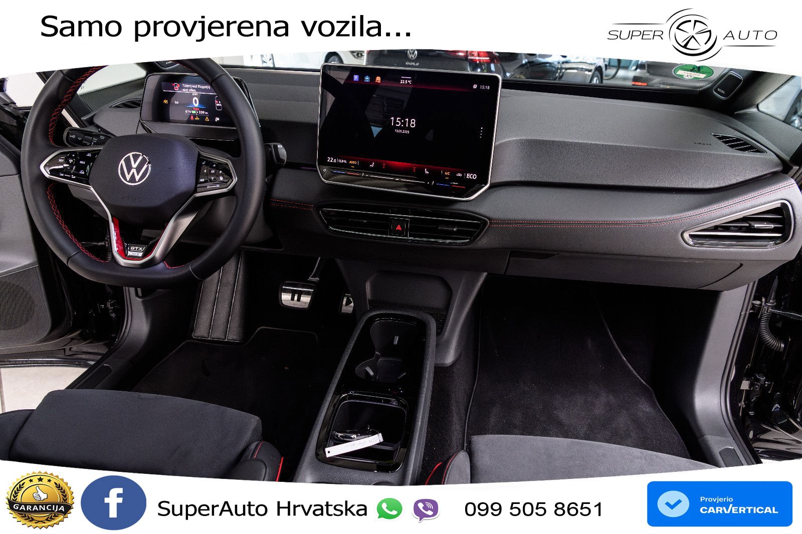 Volkswagen ID.3 GTX 84 kWh (286 KS) LED+GR SJED+ACC