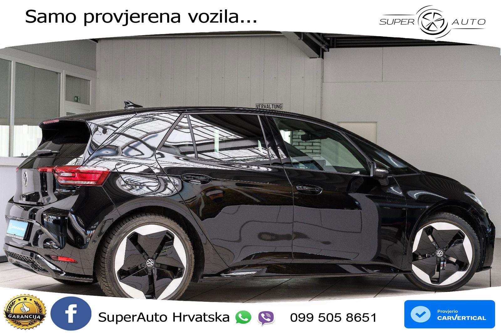 Volkswagen ID.3 GTX 84 kWh (286 KS) LED+GR SJED+ACC