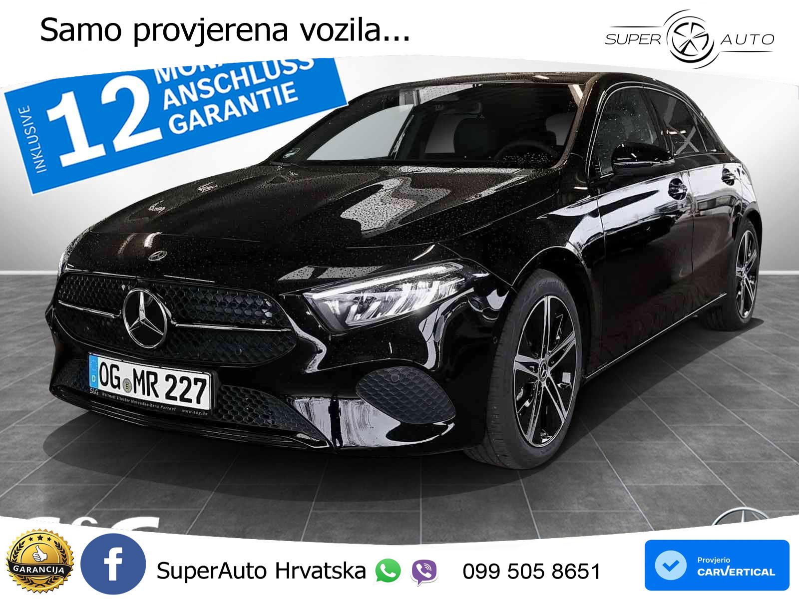 Mercedes-Benz A 200 7G-DCT LED+GR SJED+ACC