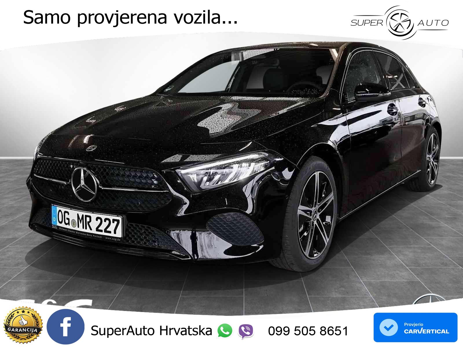 Mercedes-Benz A 200 7G-DCT LED+GR SJED+ACC