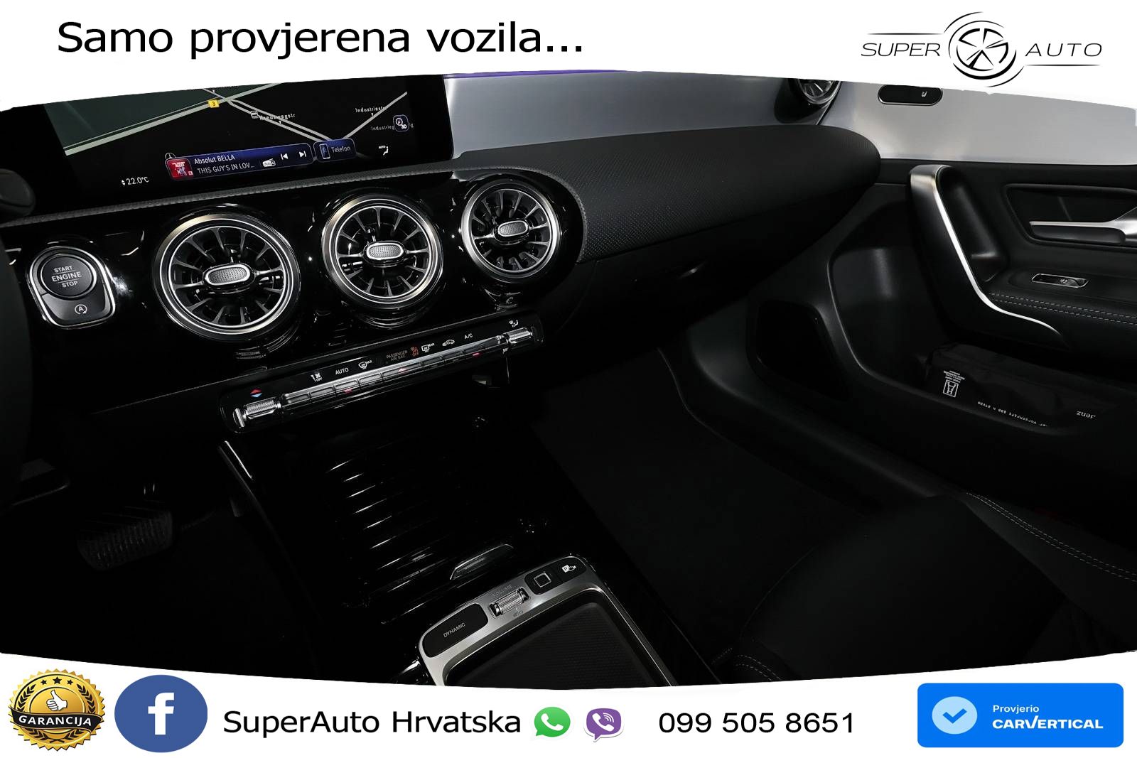 Mercedes-Benz A 200 7G-DCT LED+GR SJED+ACC