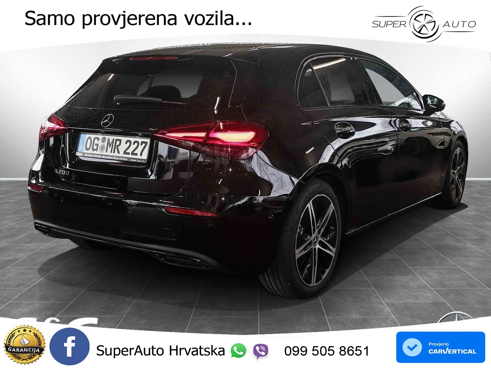 Mercedes-Benz A 200 7G-DCT LED+GR SJED+ACC