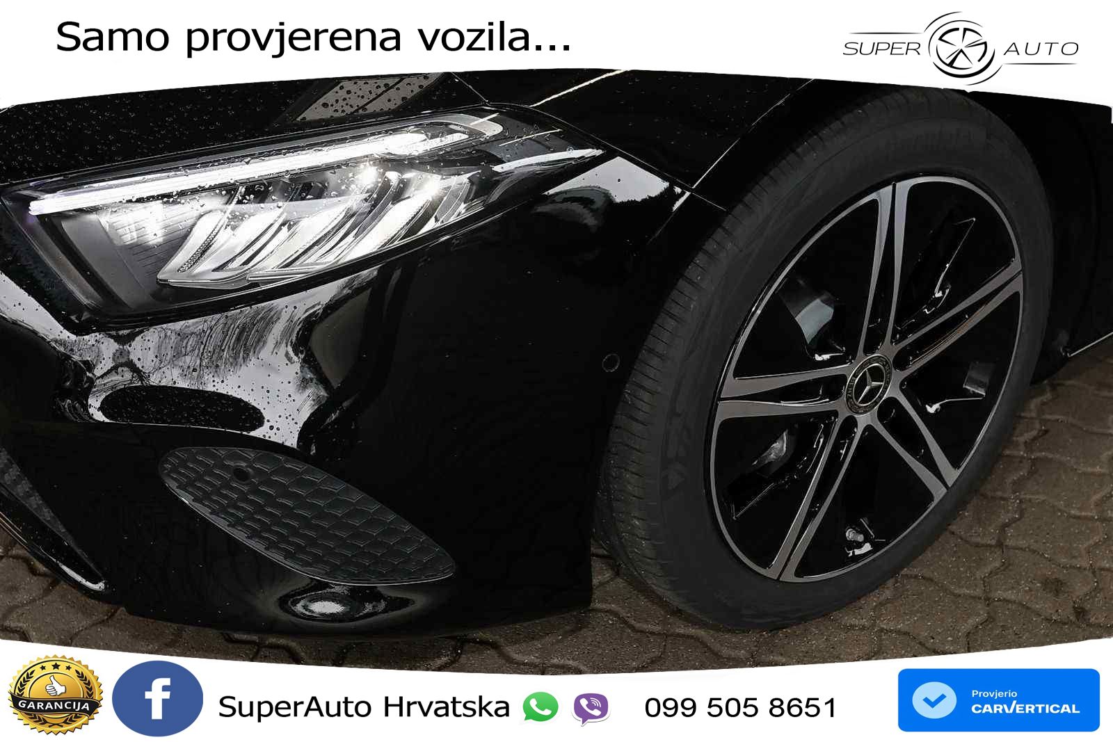 Mercedes-Benz A 200 7G-DCT LED+GR SJED+ACC