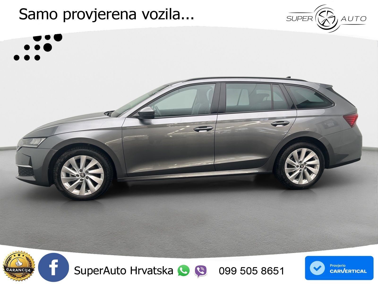 Škoda Octavia Combi 2.0 TDI (150 KS) DSG Selection LED+GR SJED+ACC