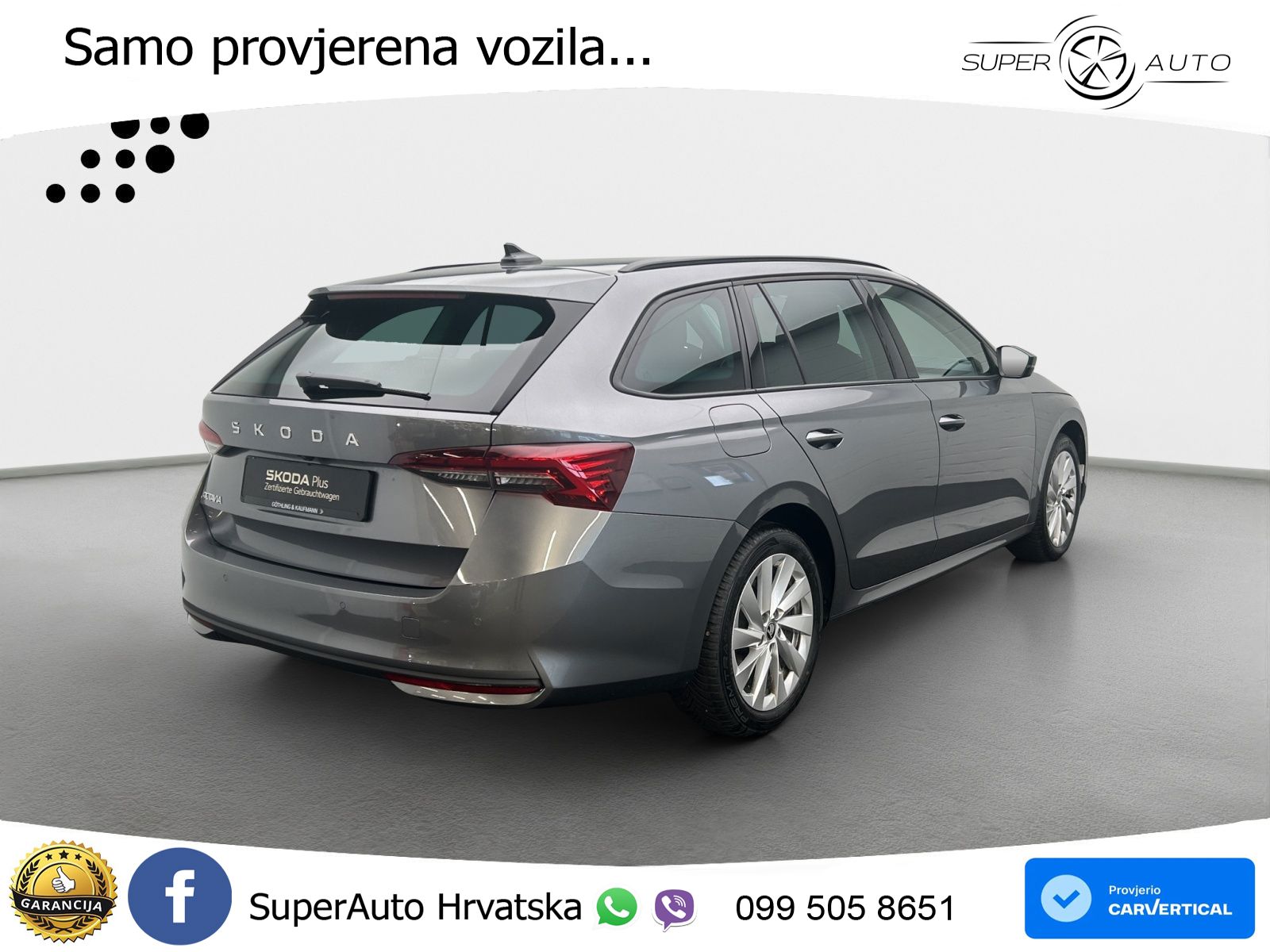 Škoda Octavia Combi 2.0 TDI (150 KS) DSG Selection LED+GR SJED+ACC