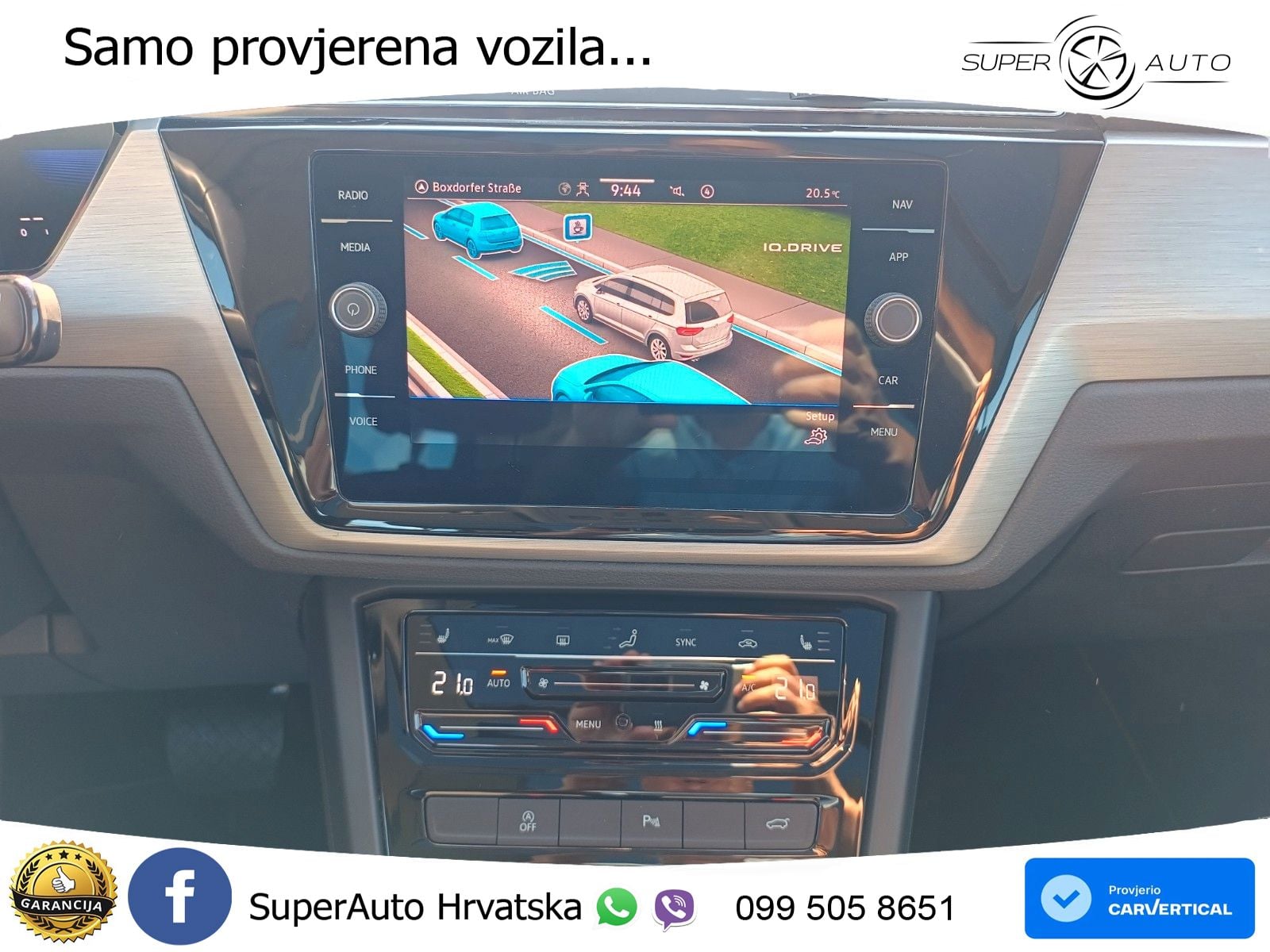 VW Touran LED+GR SJED+ACC