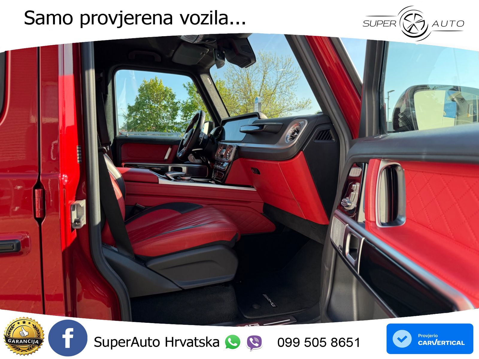 Mercedes AMG G 63 Long V8 (585 KS) 4MATIC 9G-TRONIC AMG SPEEDSHIFT PLUS Brabus LED+GR SJED+ACC