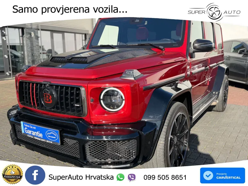 Mercedes AMG G 63 Long V8 (585 KS) 4MATIC 9G-TRONIC AMG SPEEDSHIFT PLUS Brabus LED+GR SJED+ACC