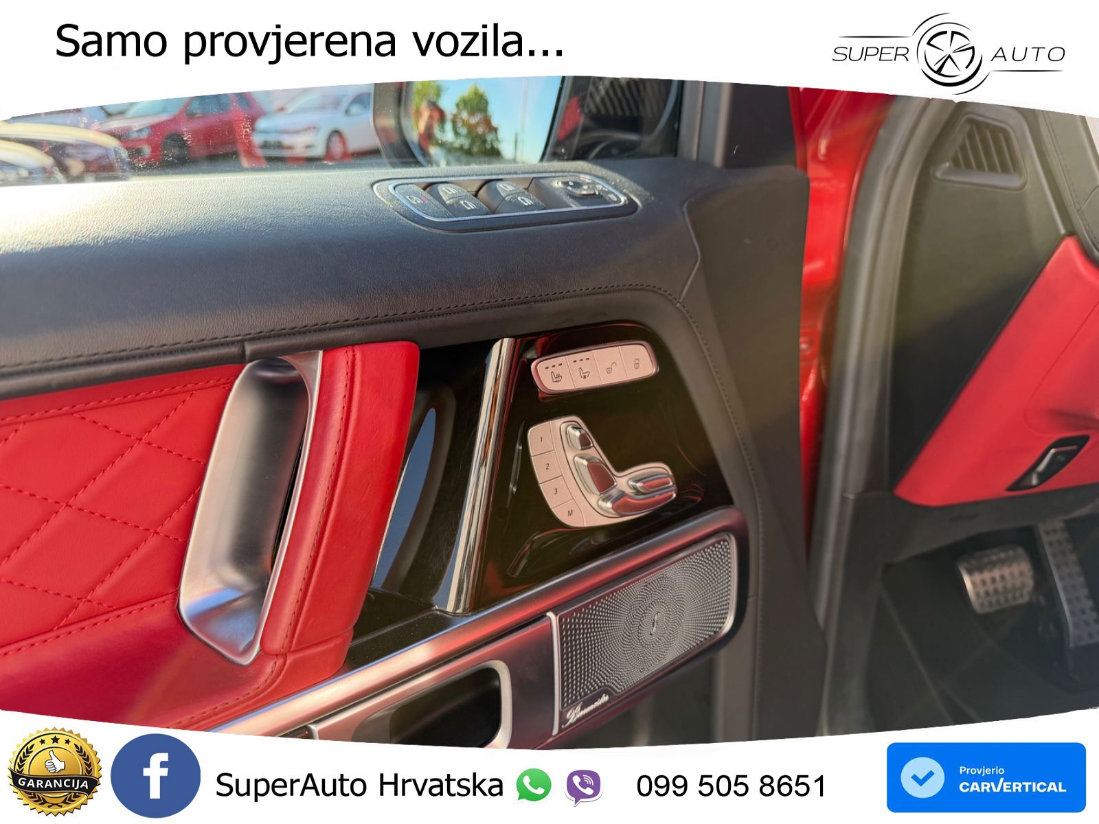 Mercedes AMG G 63 Long V8 (585 KS) 4MATIC 9G-TRONIC AMG SPEEDSHIFT PLUS Brabus LED+GR SJED+ACC