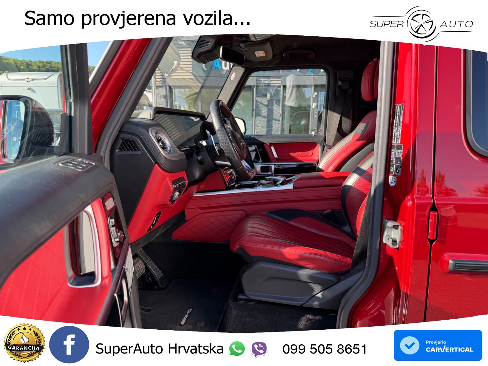Mercedes AMG G 63 Long V8 (585 KS) 4MATIC 9G-TRONIC AMG SPEEDSHIFT PLUS Brabus LED+GR SJED+ACC