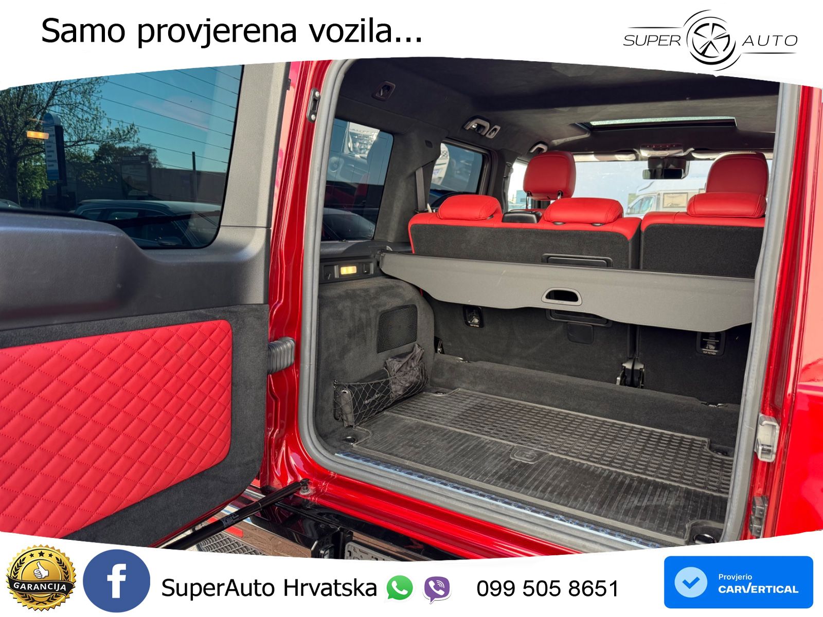 Mercedes AMG G 63 Long V8 (585 KS) 4MATIC 9G-TRONIC AMG SPEEDSHIFT PLUS Brabus LED+GR SJED+ACC