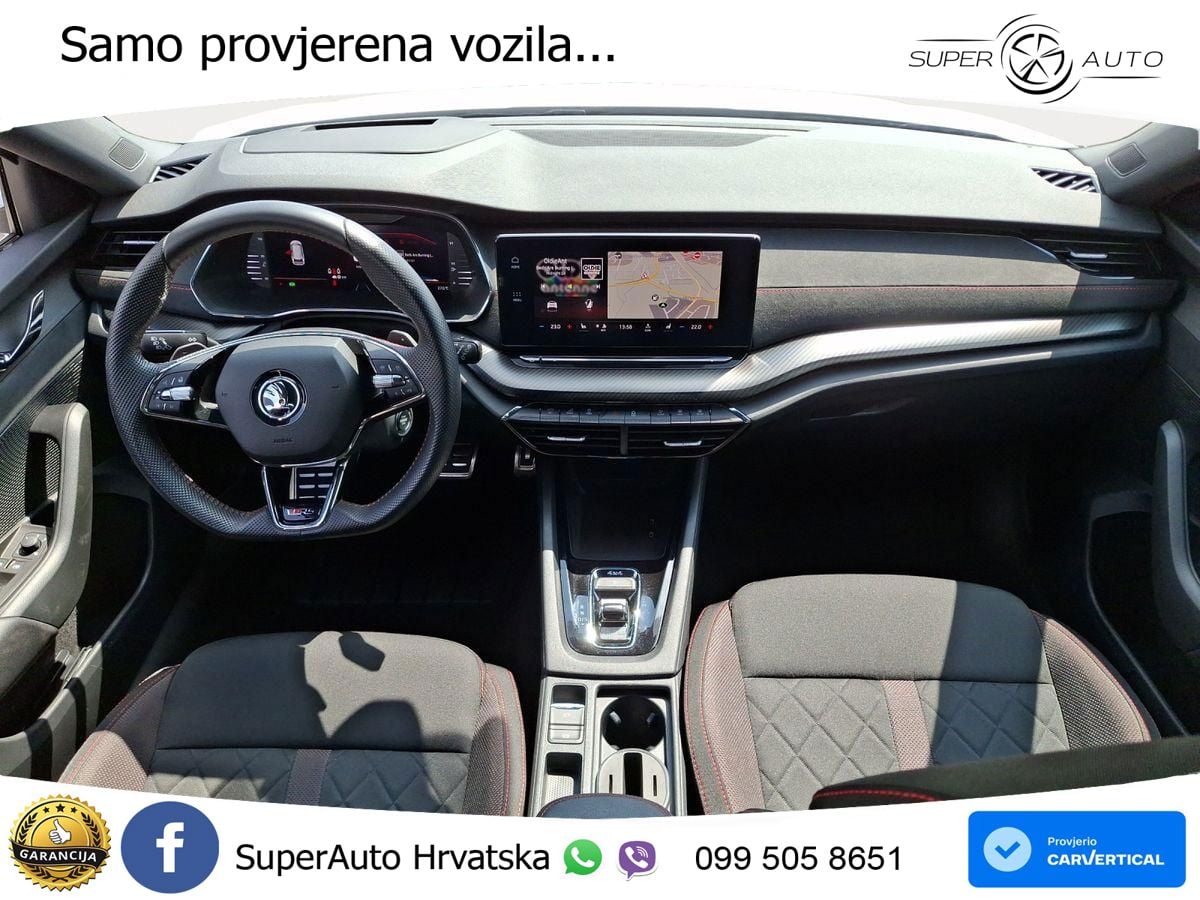 Škoda Octavia Combi RS 2.0 TDI (200 KS) 4x4 DSG MATRIX+GR SJED+KAM