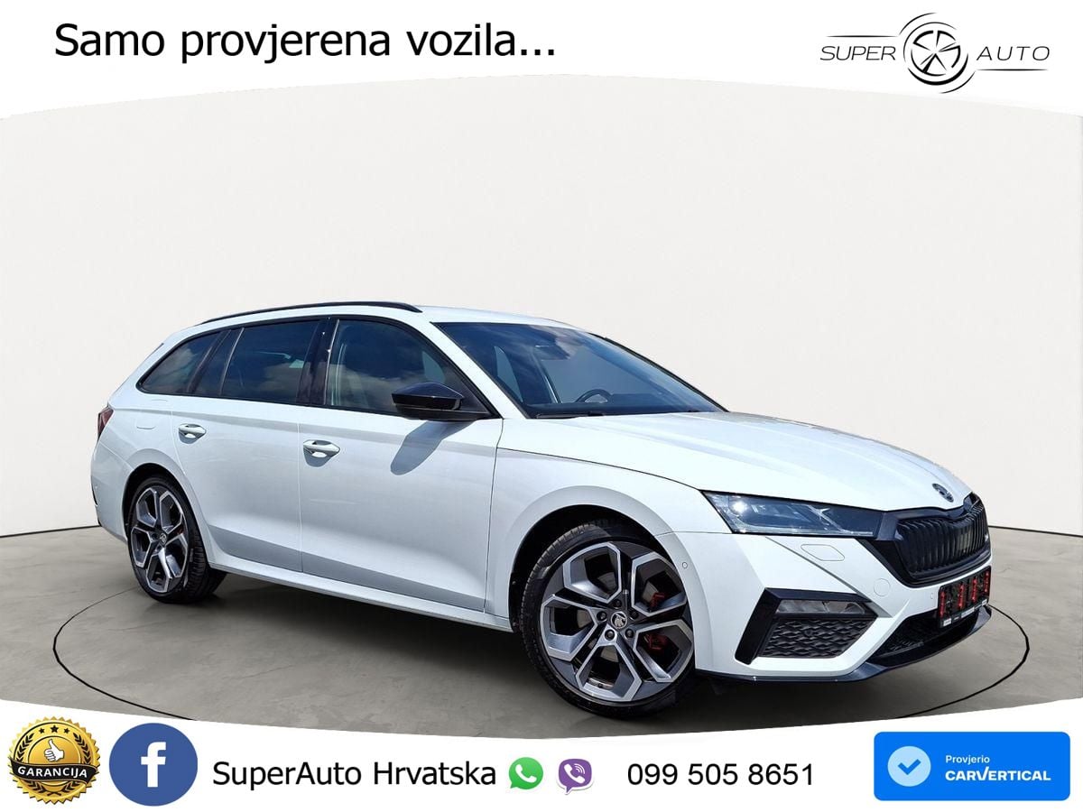 Škoda Octavia Combi RS 2.0 TDI (200 KS) 4x4 DSG MATRIX+GR SJED+KAM