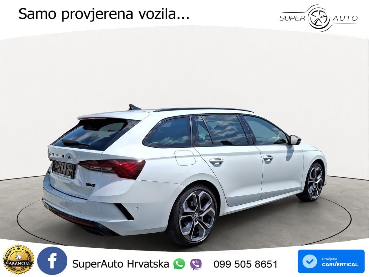 Škoda Octavia Combi RS 2.0 TDI (200 KS) 4x4 DSG MATRIX+GR SJED+KAM