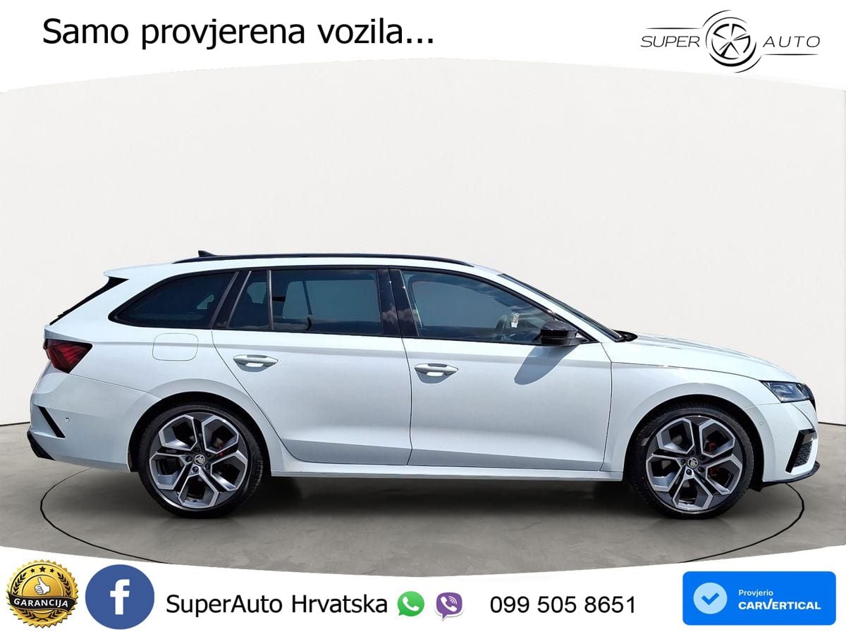 Škoda Octavia Combi RS 2.0 TDI (200 KS) 4x4 DSG MATRIX+GR SJED+KAM