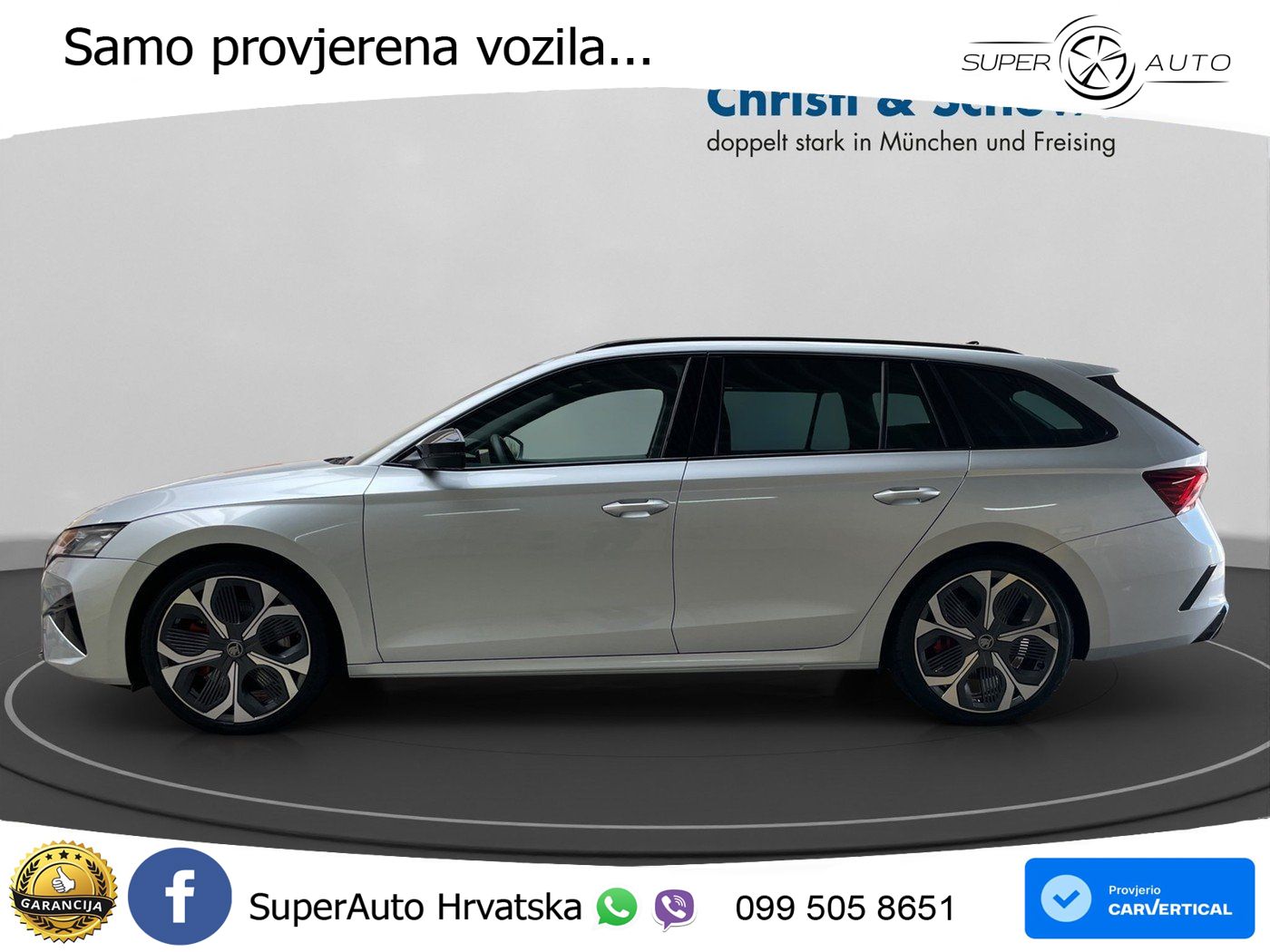 Škoda Octavia Combi RS 2.0 TSI (265 KS) DSG LED+GR SJED+ACC