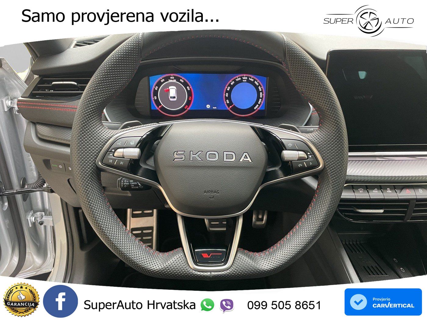 Škoda Octavia Combi RS 2.0 TSI (265 KS) DSG LED+GR SJED+ACC