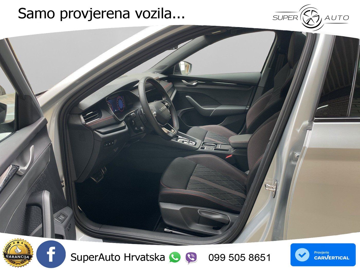 Škoda Octavia Combi RS 2.0 TSI (265 KS) DSG LED+GR SJED+ACC