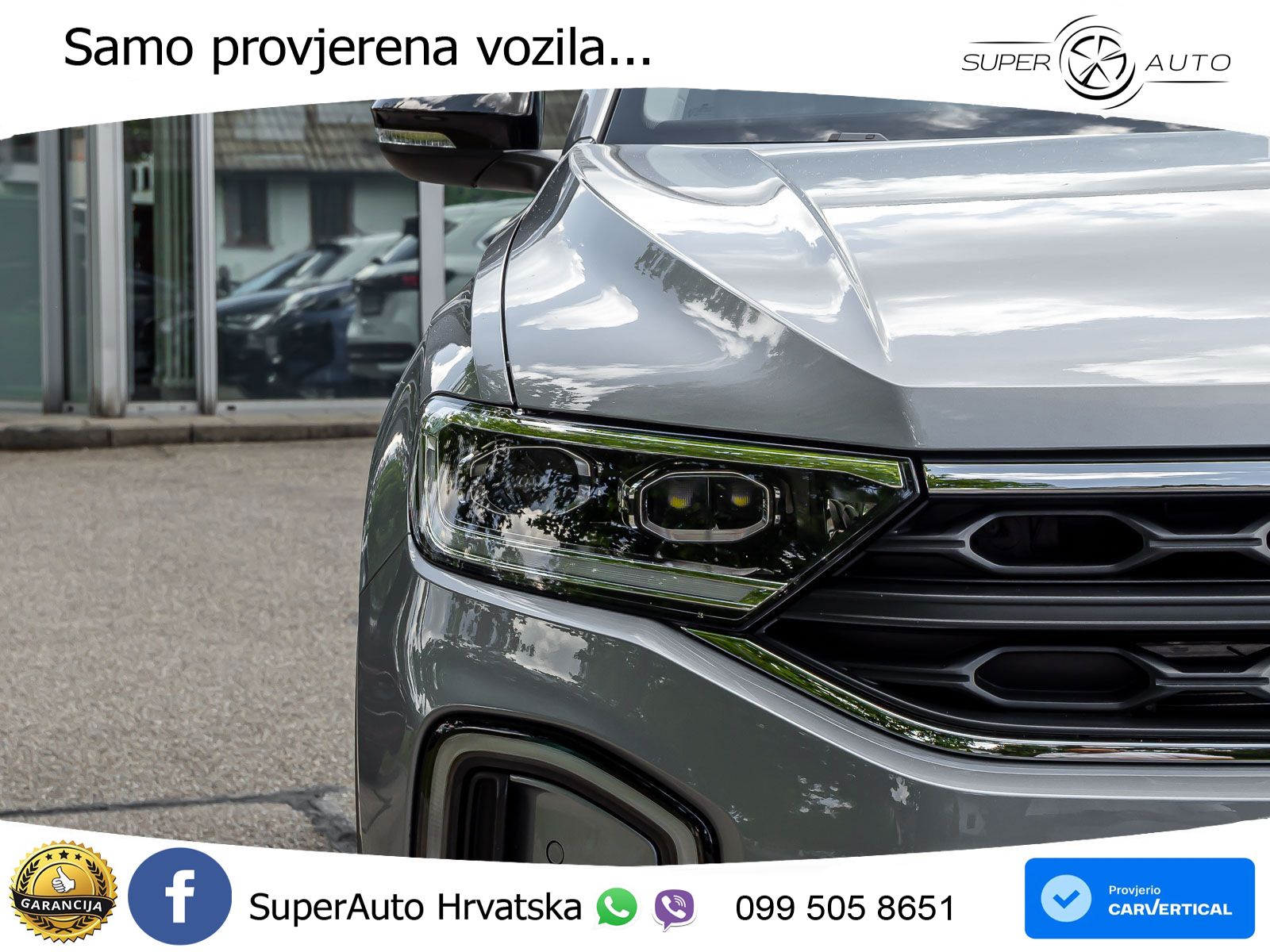 Volkswagen T-Roc 1.5 TSI (150 KS) DSG LED+GR SJED+ACC