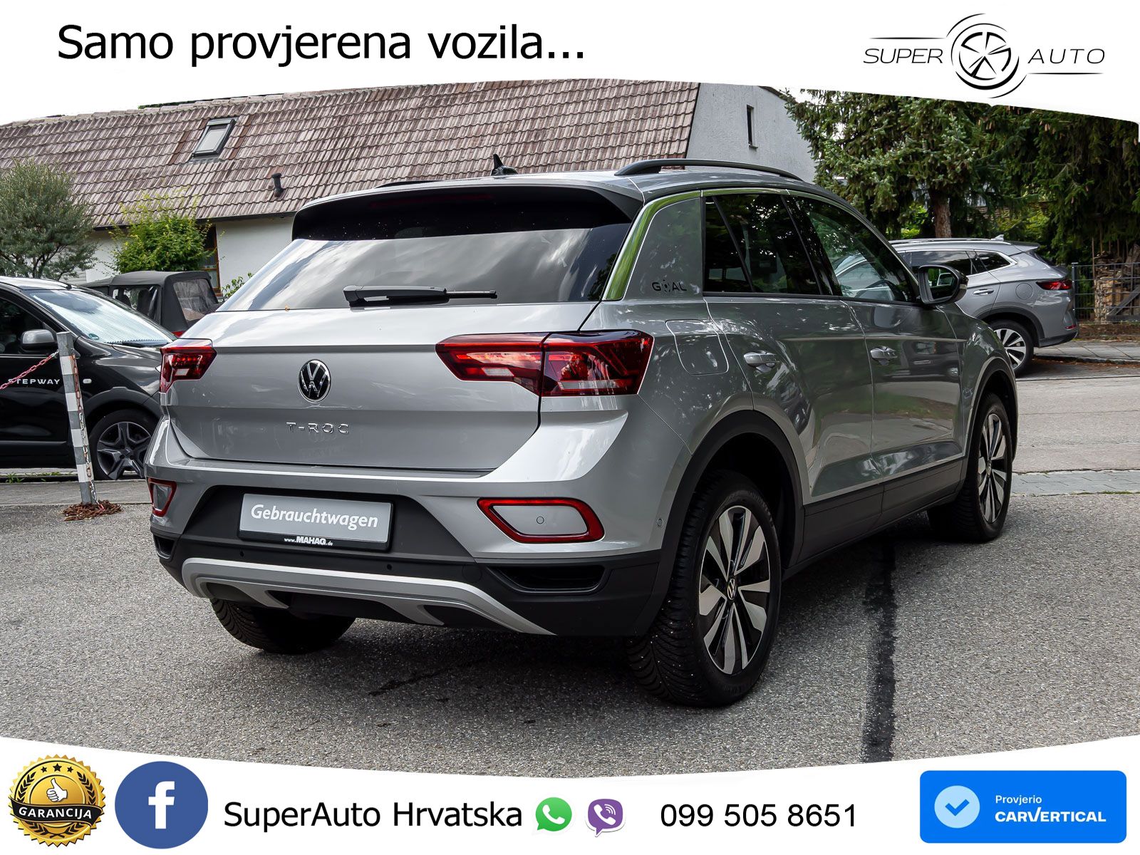 Volkswagen T-Roc 1.5 TSI (150 KS) DSG LED+GR SJED+ACC