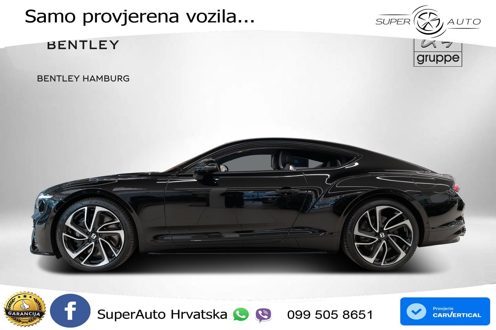 Bentley Continental GT IV 4.0 V8 TFSi (680 KS) AWD DCT LED+GR SJED+ACC