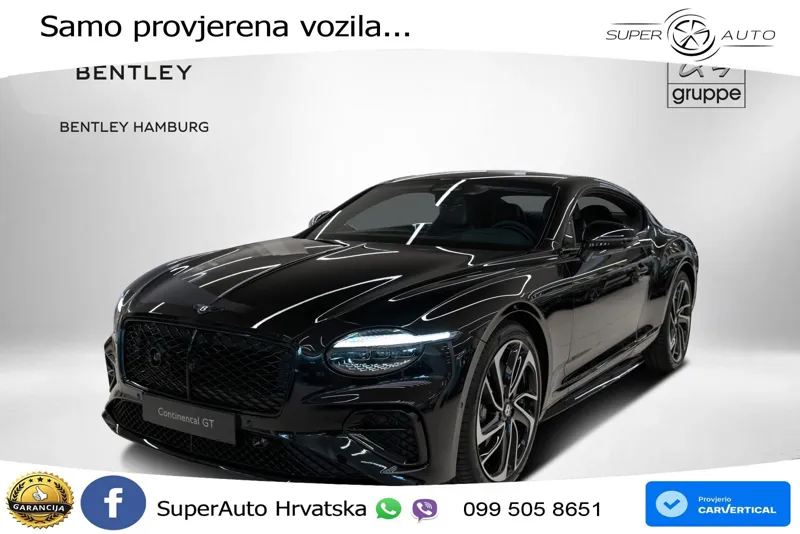 Bentley Continental GT IV 4.0 V8 TFSi (680 KS) AWD DCT LED+GR SJED+ACC