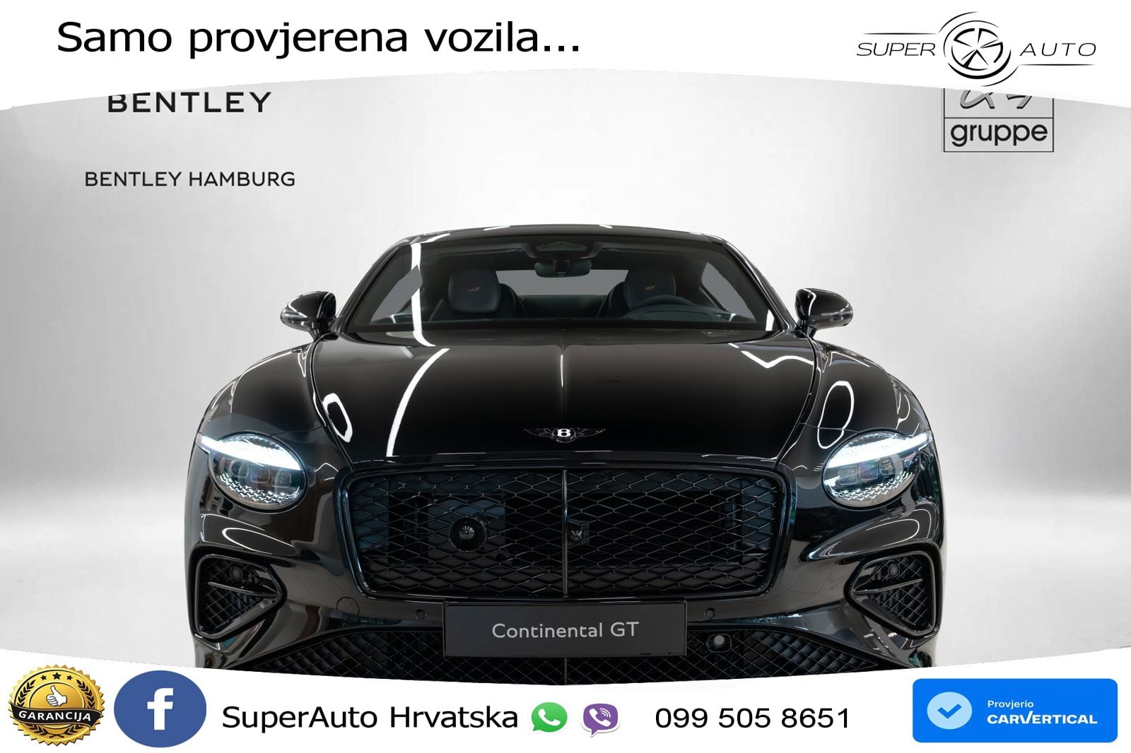 Bentley Continental GT IV 4.0 V8 TFSi (680 KS) AWD DCT LED+GR SJED+ACC