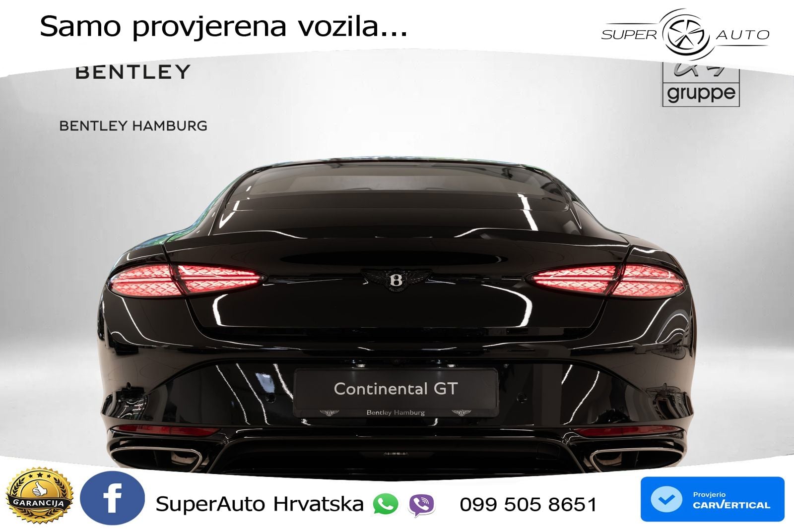 Bentley Continental GT IV 4.0 V8 TFSi (680 KS) AWD DCT LED+GR SJED+ACC