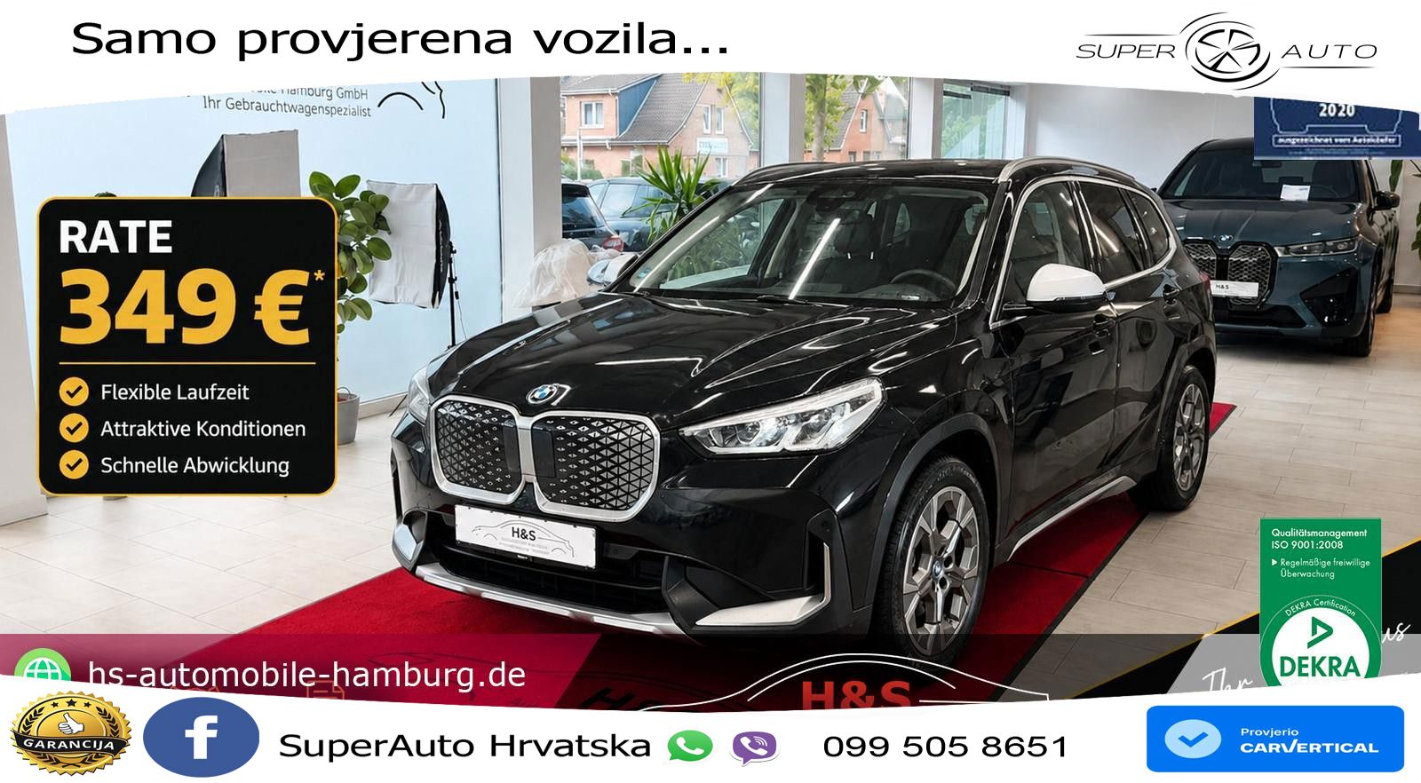 BMW iX1 68 kWh (313 KS) xDrive30 xLine