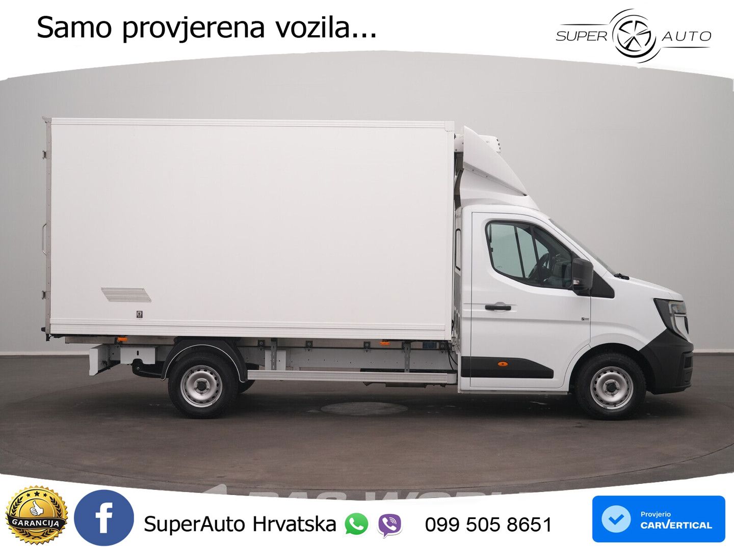 Renault Master 170PK Automatik 170PS Kühlkoffer Carrier 170 KS