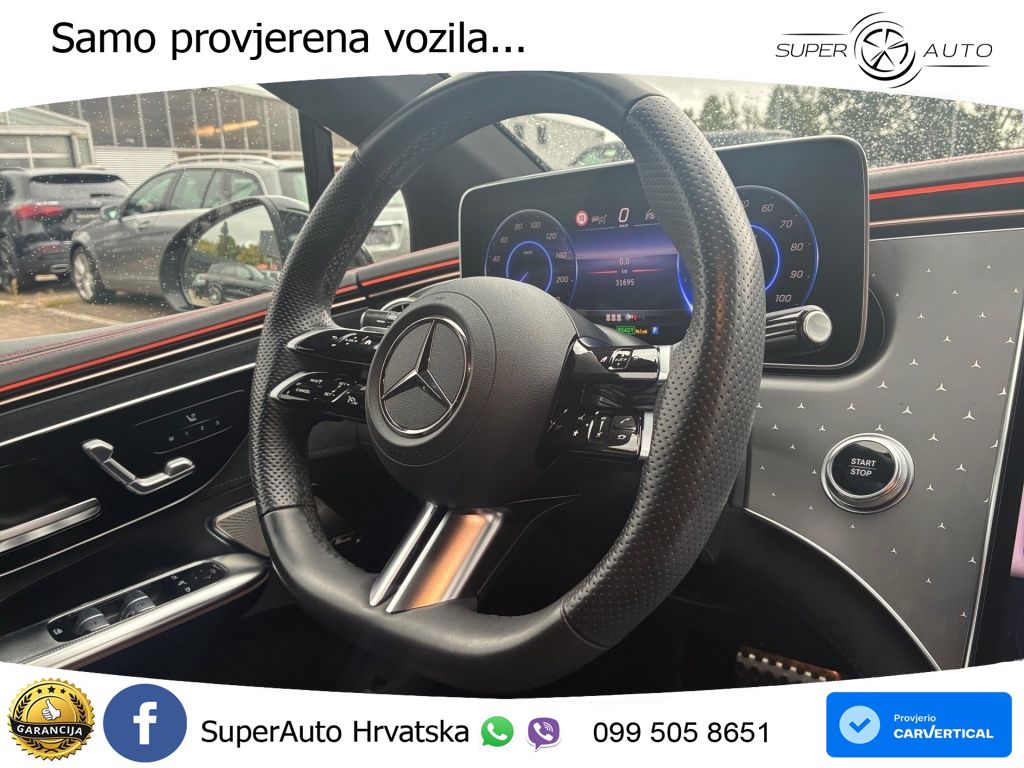 Mercedes EQE 350 98 kWh (292 KS) 4MATIC AMG LED+GR SJED+ACC