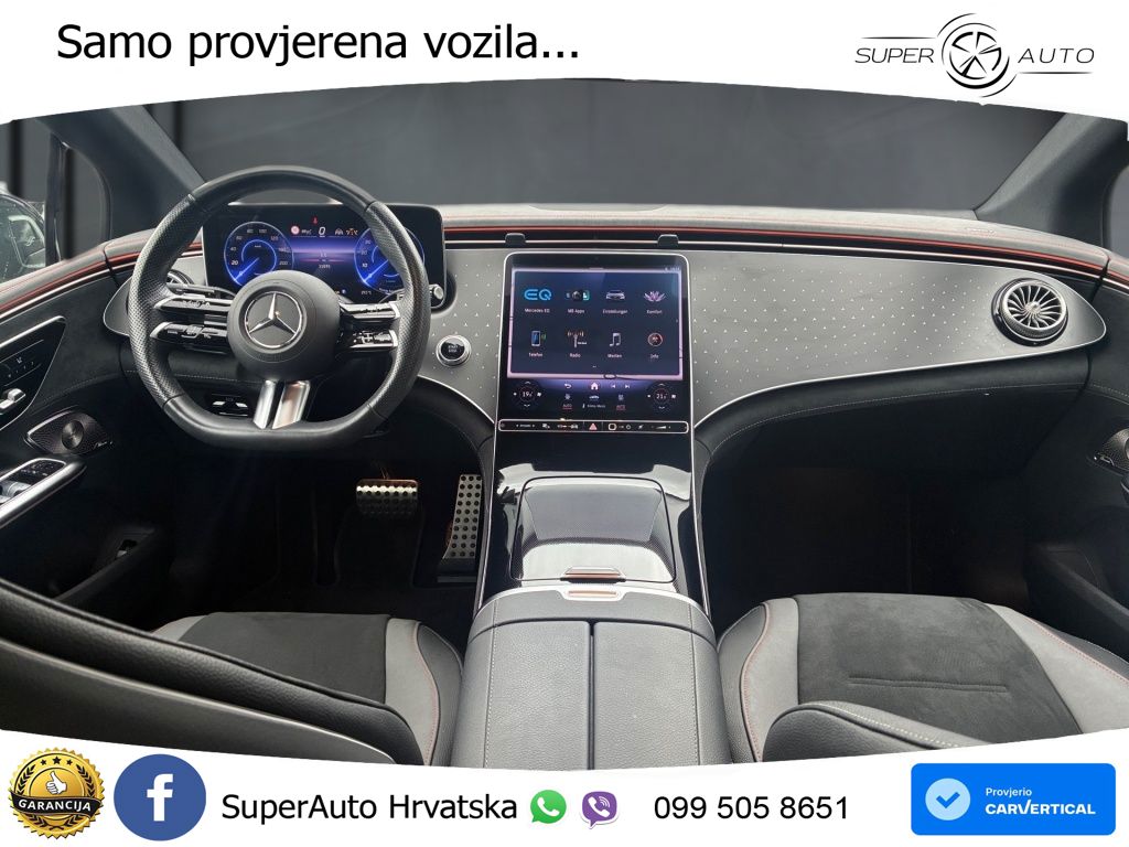 Mercedes EQE 350 98 kWh (292 KS) 4MATIC AMG LED+GR SJED+ACC