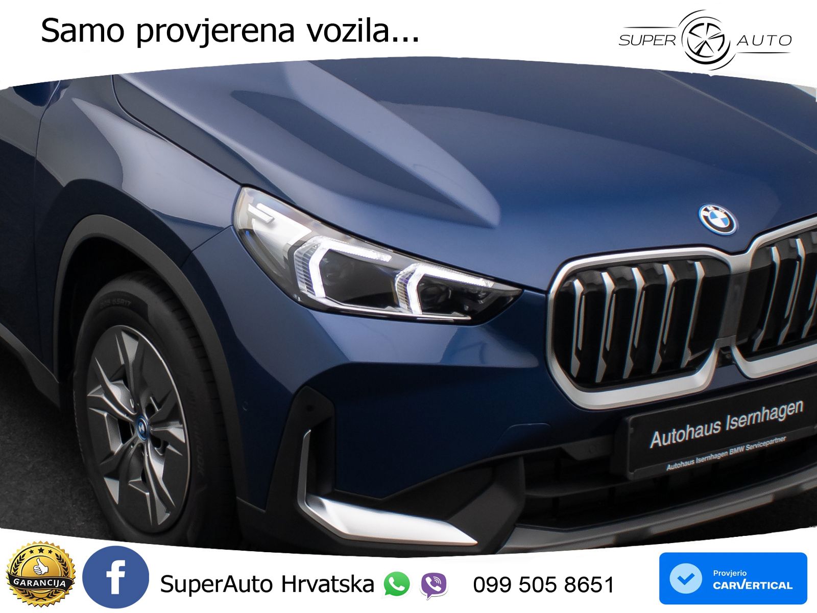 BMW iX1 68 kWh (313 KS) xDrive30