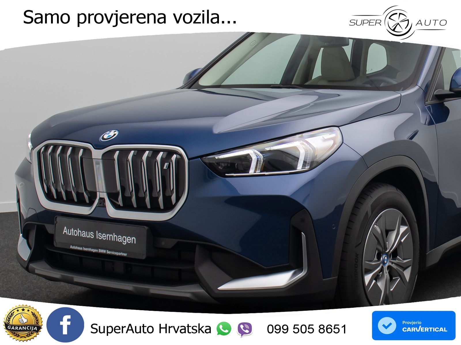 BMW iX1 68 kWh (313 KS) xDrive30