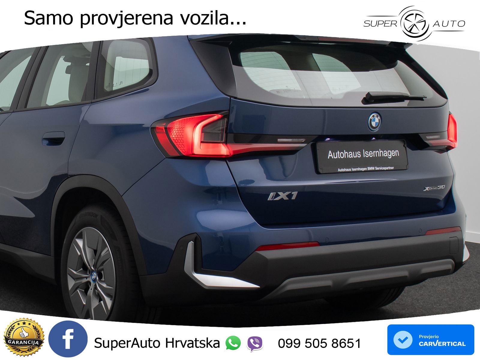 BMW iX1 68 kWh (313 KS) xDrive30