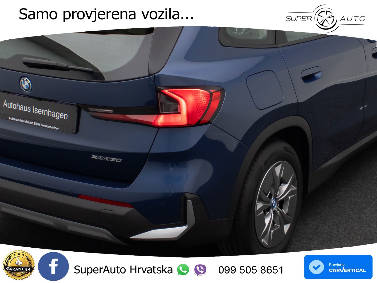 BMW iX1 68 kWh (313 KS) xDrive30