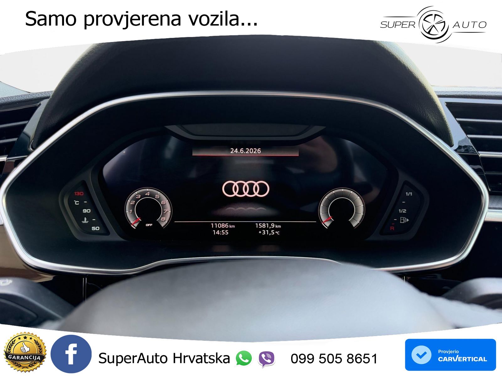 Audi Q3 35 TFSI (150 KS) S tronic S line LED+GR SJED+ACC