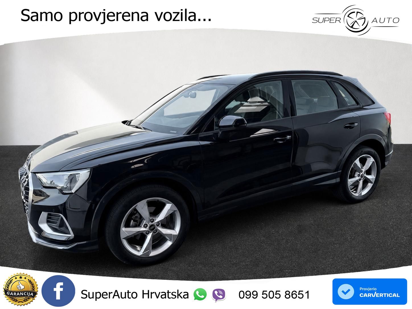 Audi Q3 35 TFSI (150 KS) S tronic S line LED+GR SJED+ACC