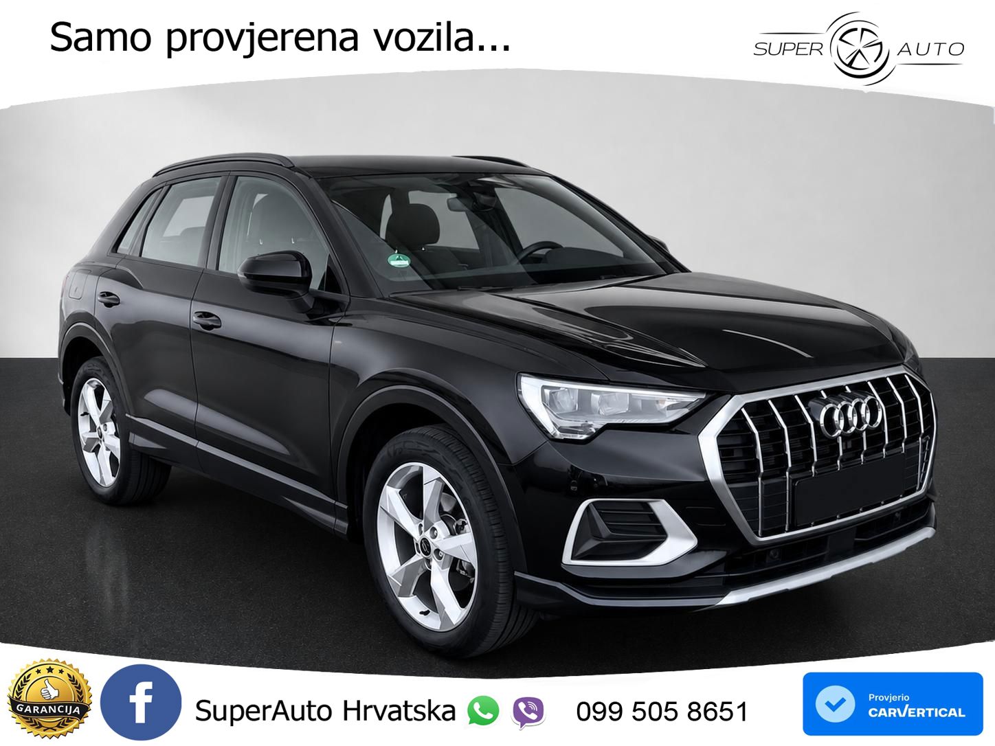 Audi Q3 35 TFSI (150 KS) S tronic S line LED+GR SJED+ACC