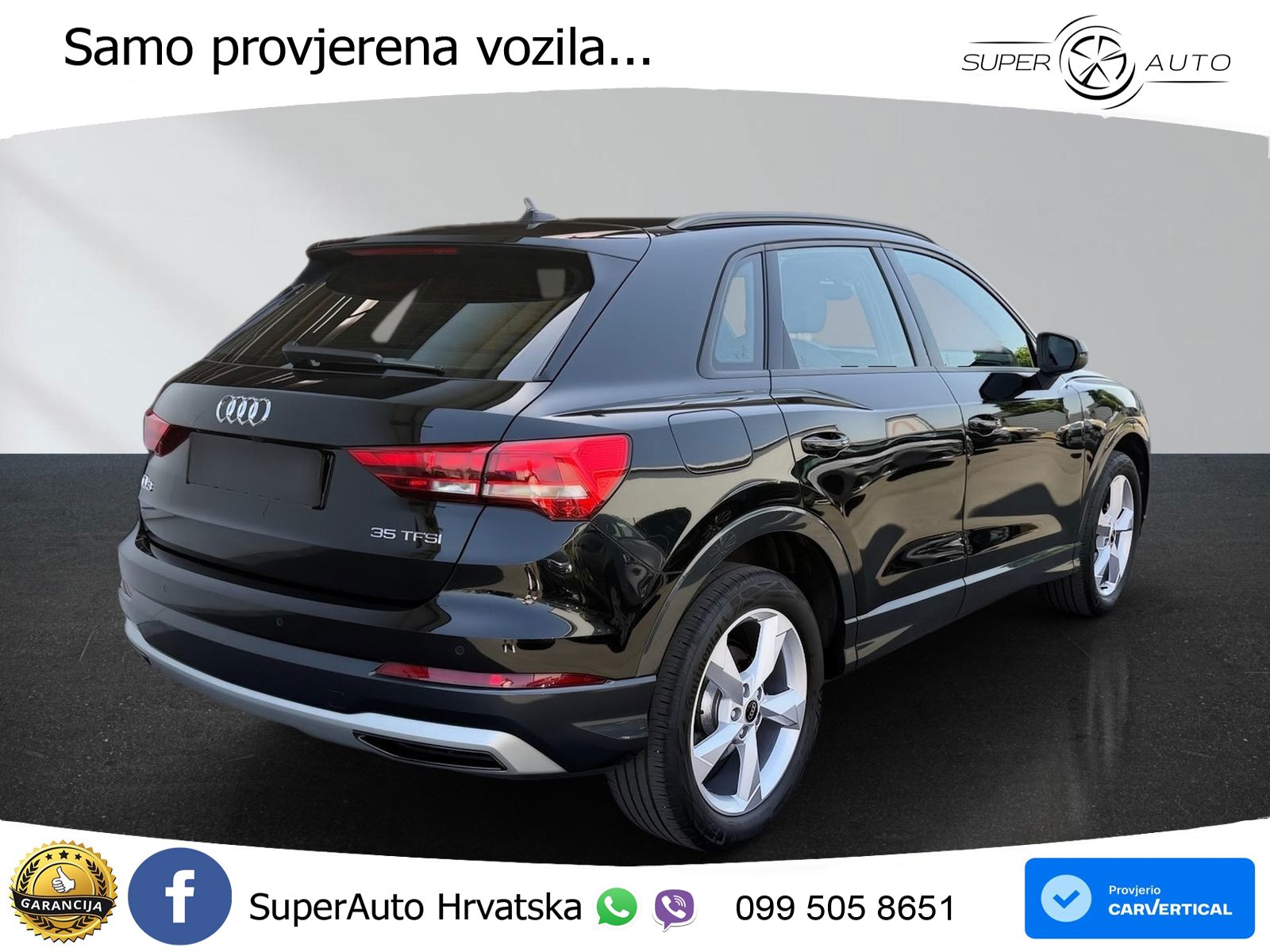 Audi Q3 35 TFSI (150 KS) S tronic S line LED+GR SJED+ACC