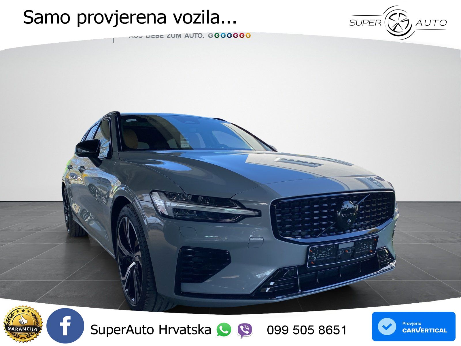 Volvo V60 2.0 T8 AWD Geartronic LED+GR SJED+ACC