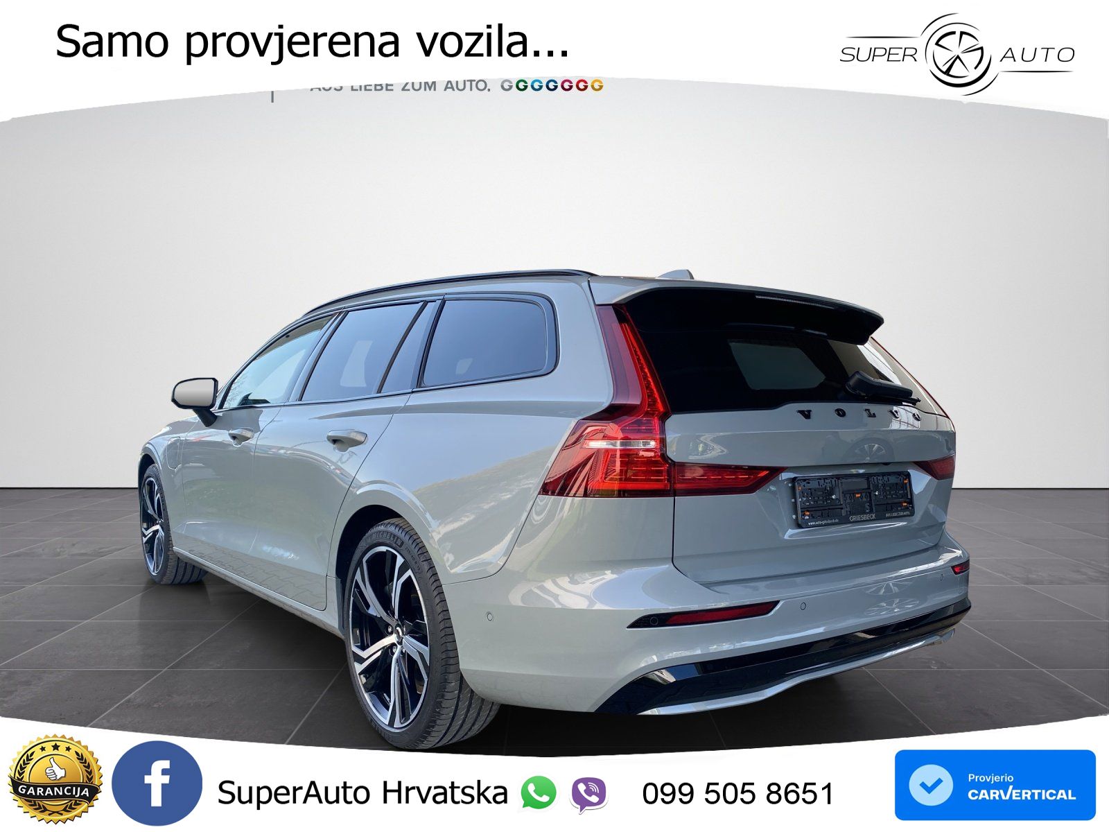 Volvo V60 2.0 T8 AWD Geartronic LED+GR SJED+ACC