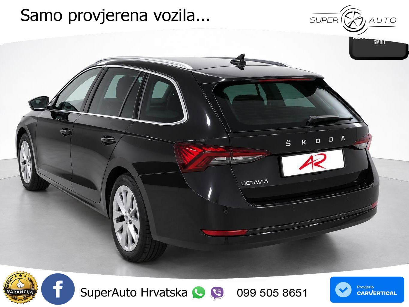 Škoda Octavia Combi 2.0 TDI (150 KS) DSG LED+GR SJED+ACC