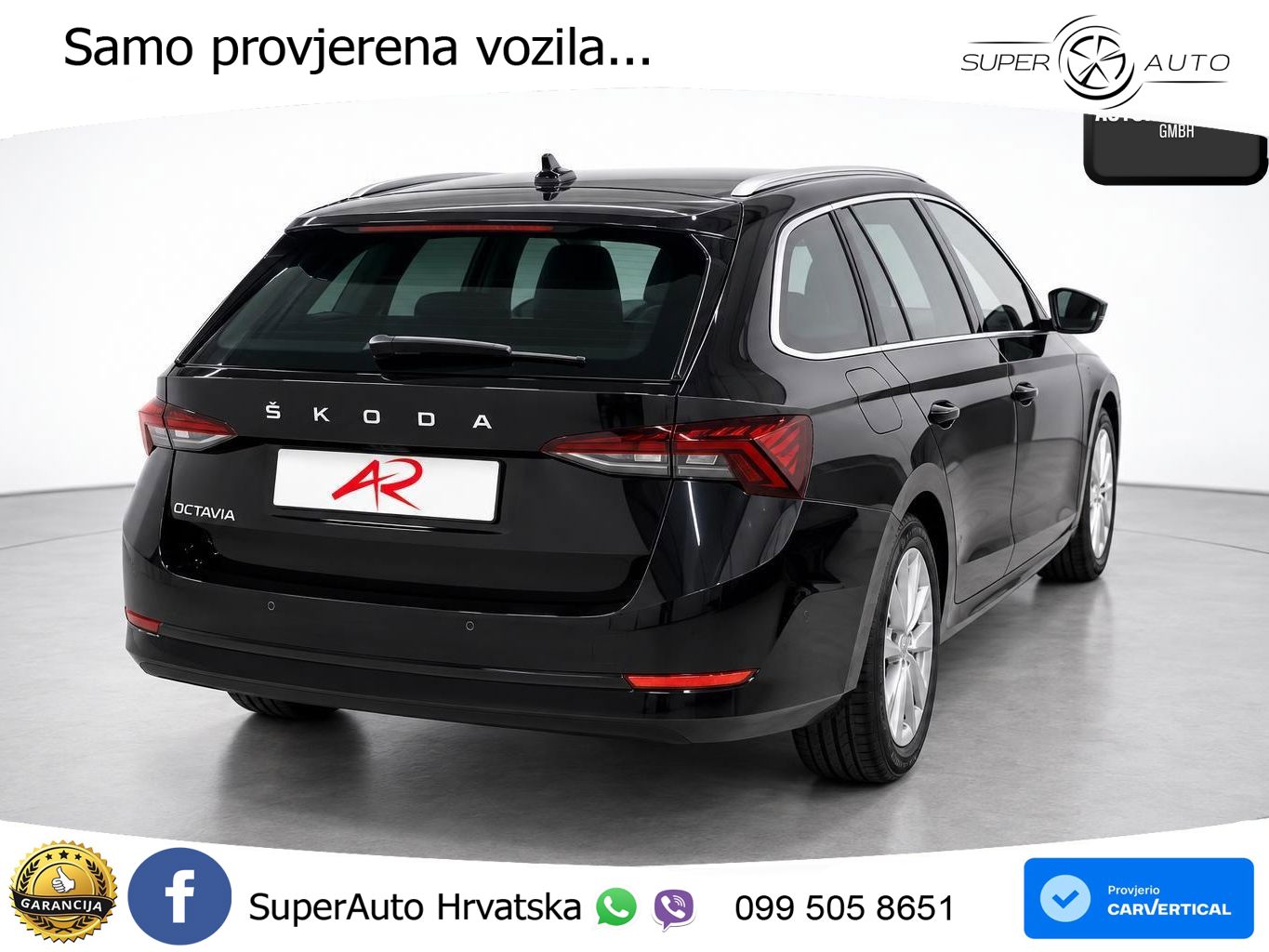 Škoda Octavia Combi 2.0 TDI (150 KS) DSG LED+GR SJED+ACC